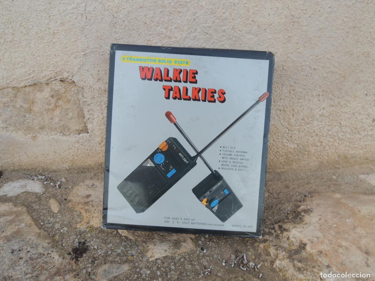 Radios antiguas: WALKIE TALKIES CON SU CAJA ORIGINAL - Foto 1