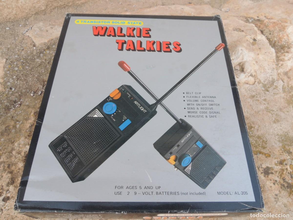 Radios antiguas: WALKIE TALKIES CON SU CAJA ORIGINAL - Foto 3