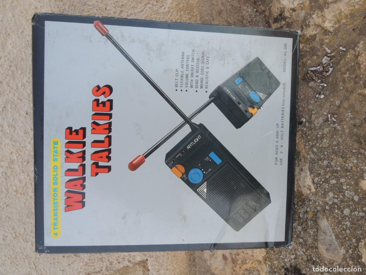 Radios antiguas: WALKIE TALKIES CON SU CAJA ORIGINAL - Foto 4