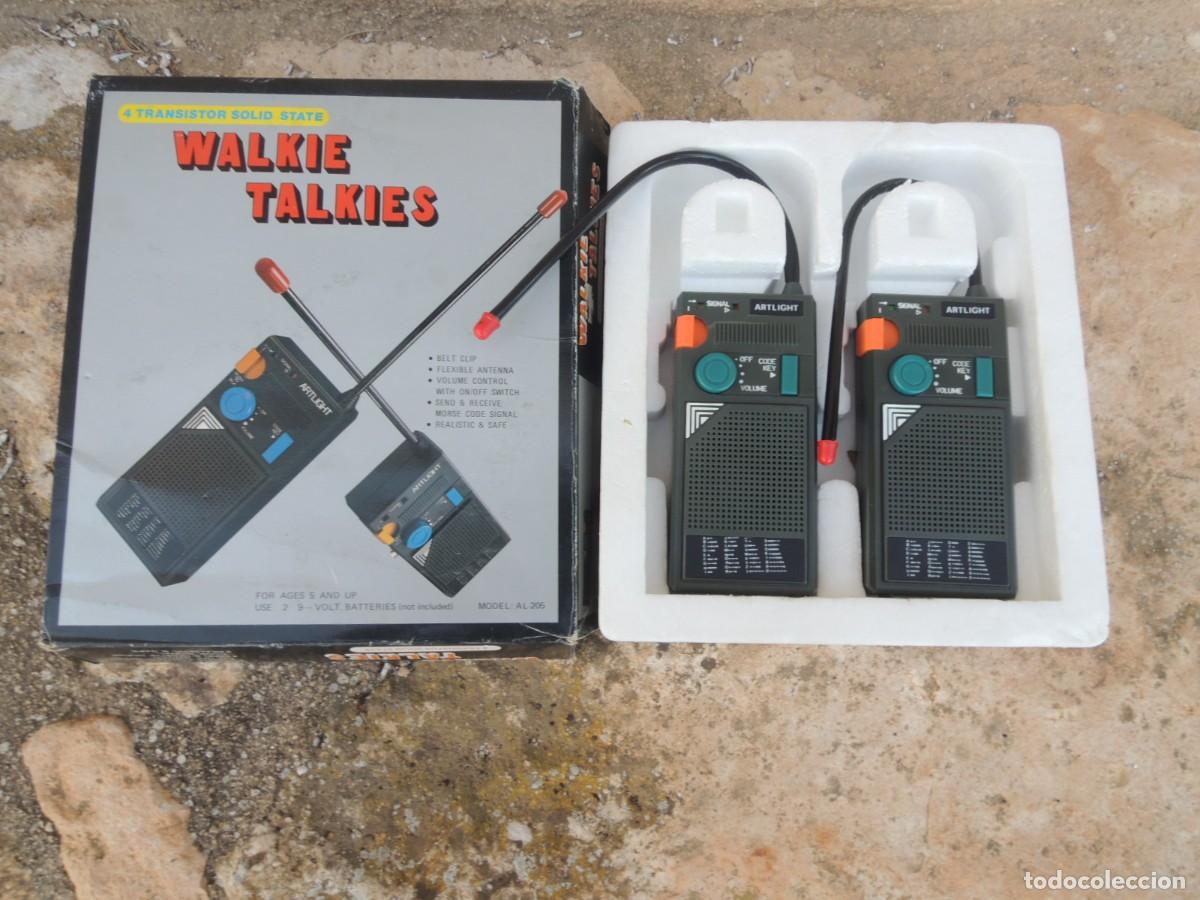 Radios antiguas: WALKIE TALKIES CON SU CAJA ORIGINAL - Foto 6