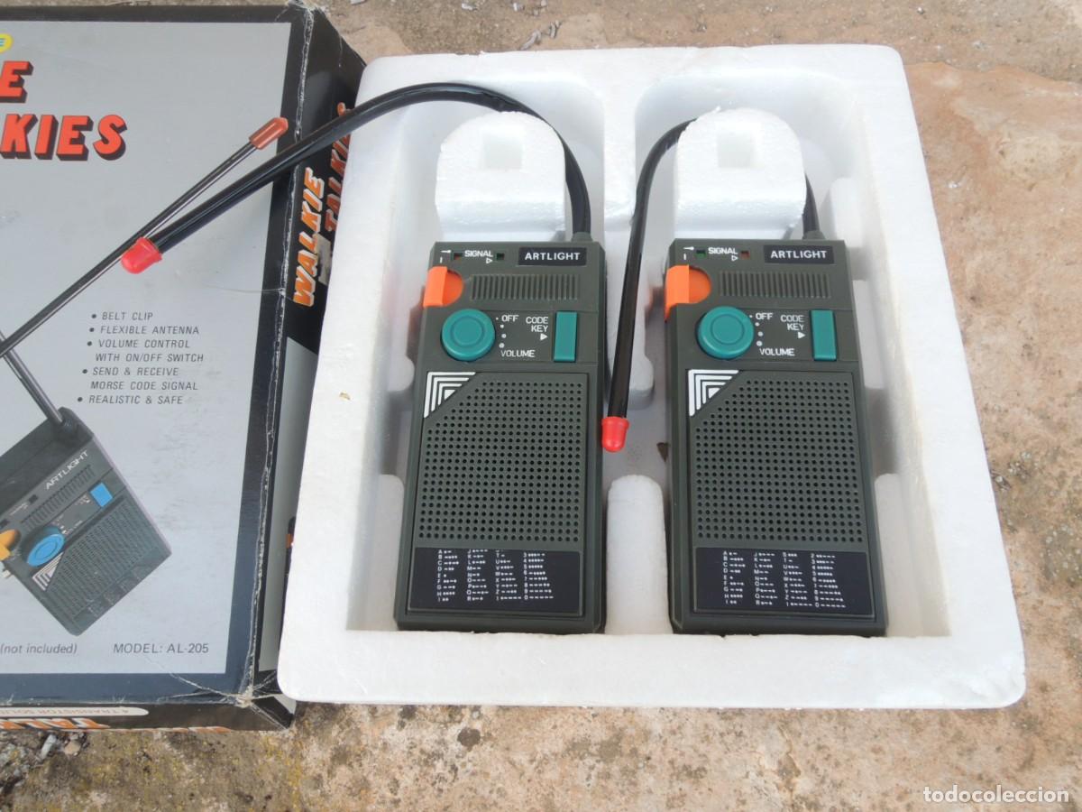 Radios antiguas: WALKIE TALKIES CON SU CAJA ORIGINAL - Foto 7