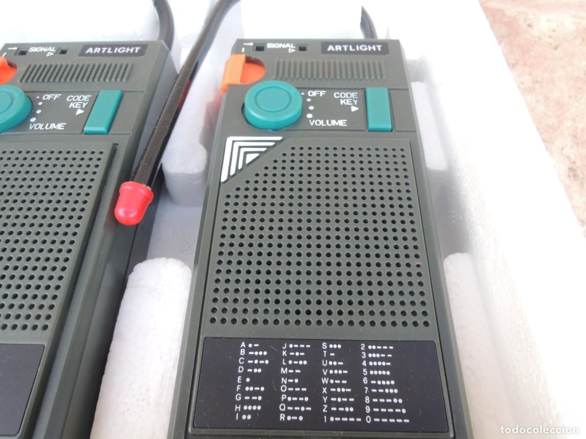 Radios antiguas: WALKIE TALKIES CON SU CAJA ORIGINAL - Foto 9
