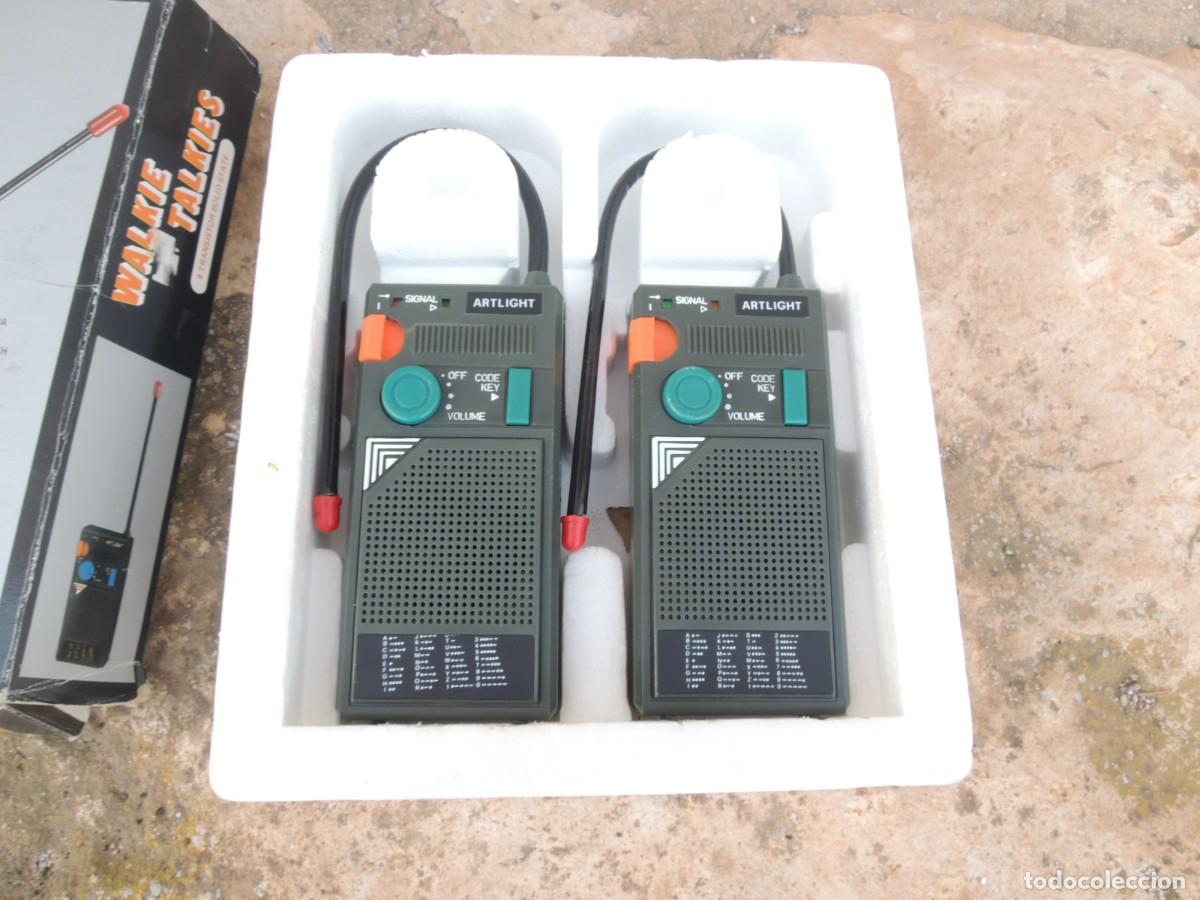 Radios antiguas: WALKIE TALKIES CON SU CAJA ORIGINAL - Foto 17