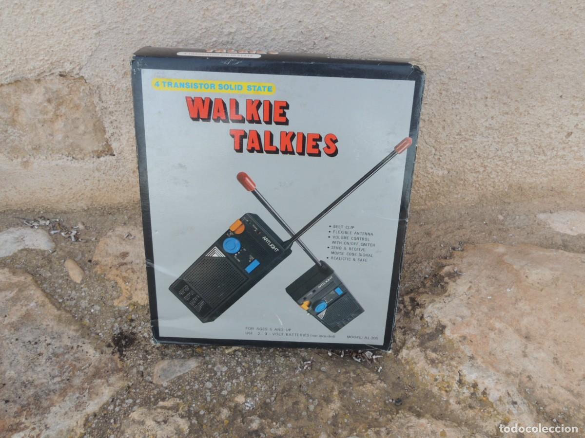 Radios antiguas: WALKIE TALKIES CON SU CAJA ORIGINAL - Foto 18