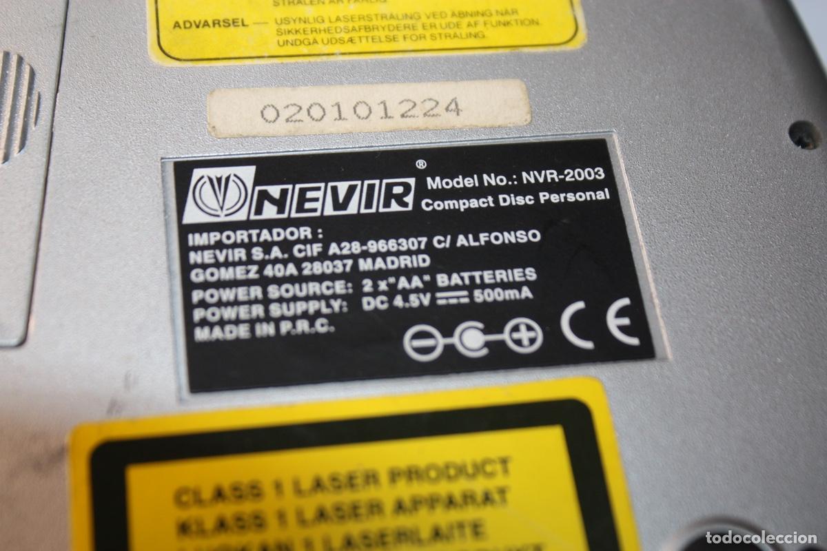 Radios antiguas: DISCMAN NEVIR - Foto 2