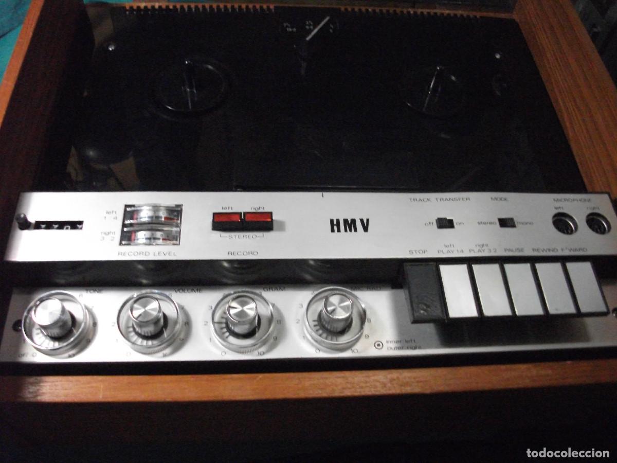 Radios antiguas: OPEN REEL MARCA HMV MODEL 220 REF.00 BRE - Foto 3