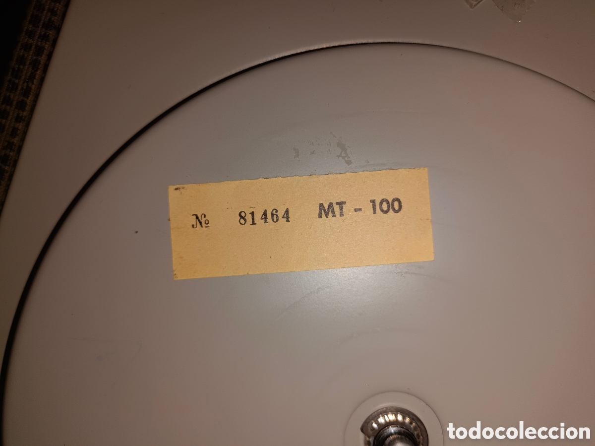 Radios antiguas: TOCADISCOS PORT&Aacute;TIL INVICTA 6 MT100 - Foto 8