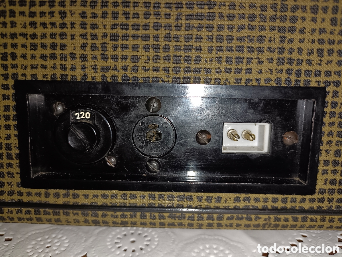 Radios antiguas: TOCADISCOS PORT&Aacute;TIL INVICTA 6 MT100 - Foto 6