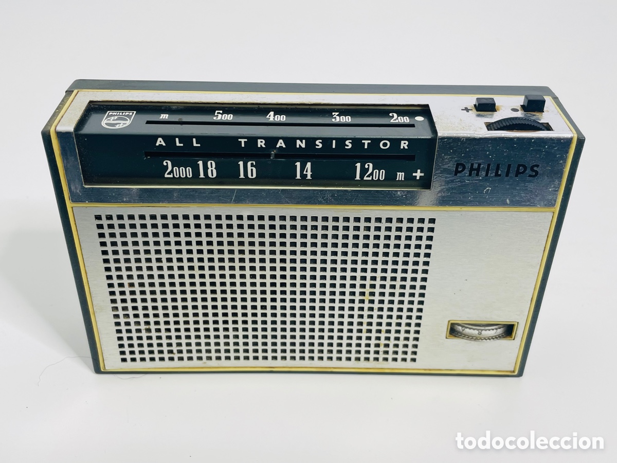 philips all transistor vintage radio 1960s - Compra venta en todocoleccion