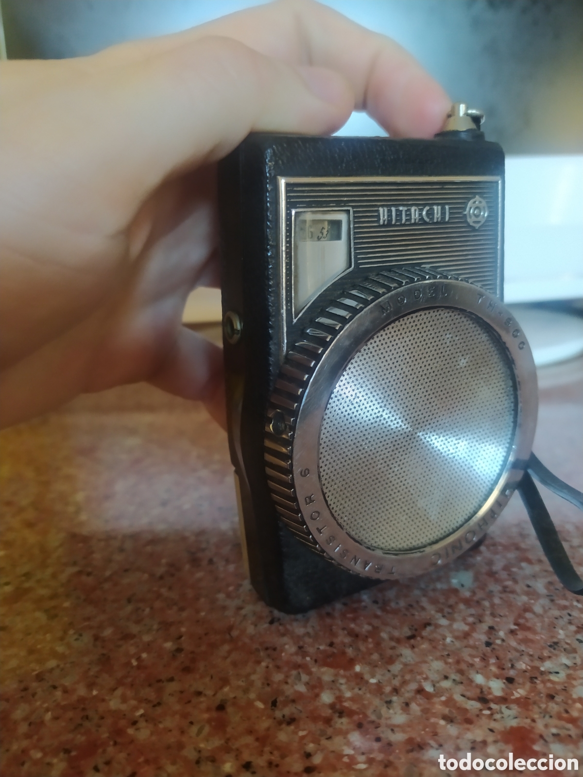 Radios antiguas: Transistor radio hitachi th-600 - Foto 2