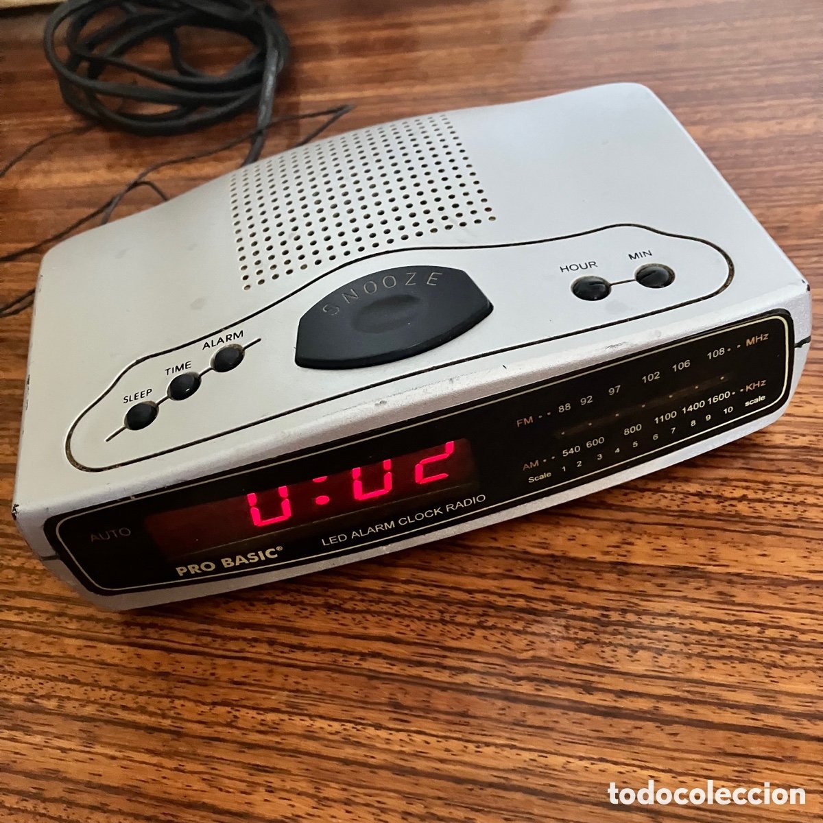 radio despertador digital con proyector silverc - Compra venta en  todocoleccion