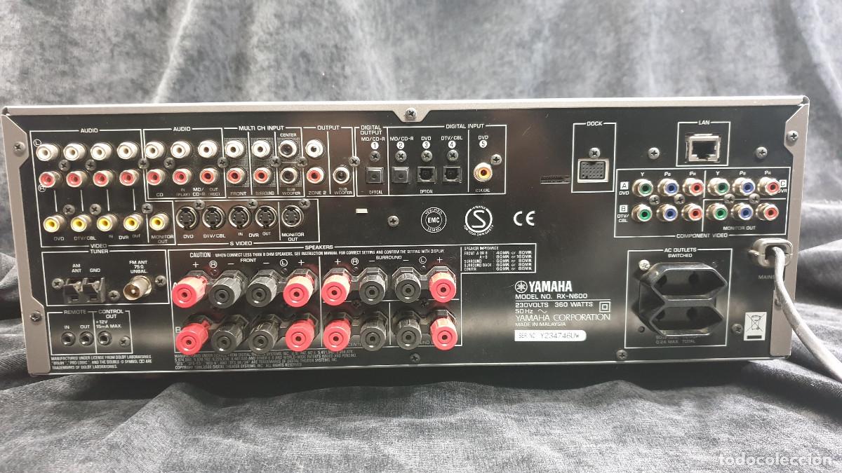 Radios antiguas: HOME CINEMA YAMAHA RX-N600 - Foto 4