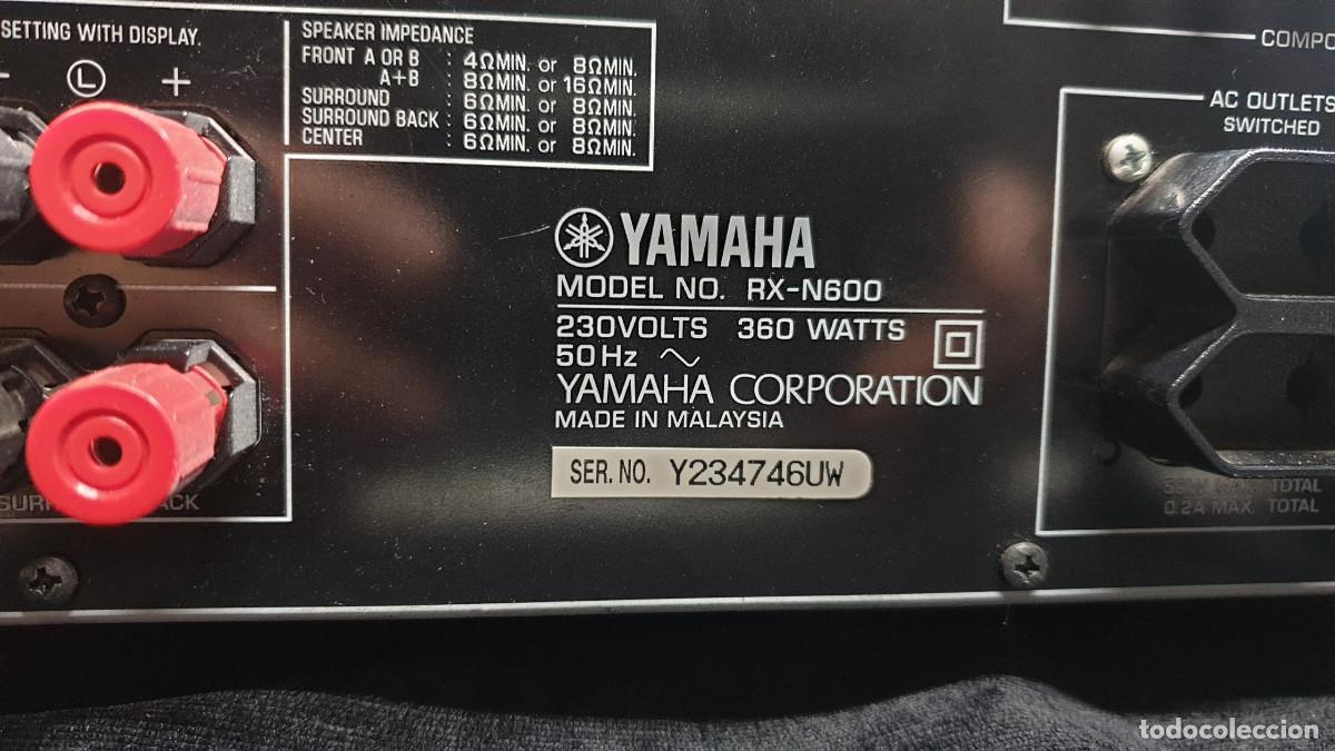 Radios antiguas: HOME CINEMA YAMAHA RX-N600 - Foto 5