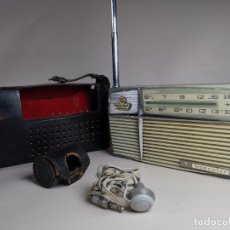 Radios antiguas: RADIO PORTABLE TURMIX -ESPAÑA -MODELO 7 TRANSISTOR- FUNDA Y AURICULAR TODO ORIGINAL- PIMER-BERRENS