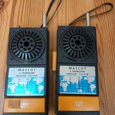 Rádio walk talk Tower 5 Transistor Transceiver japonês Rádio walk talk Tower 5 Transistor Transceiver japonês