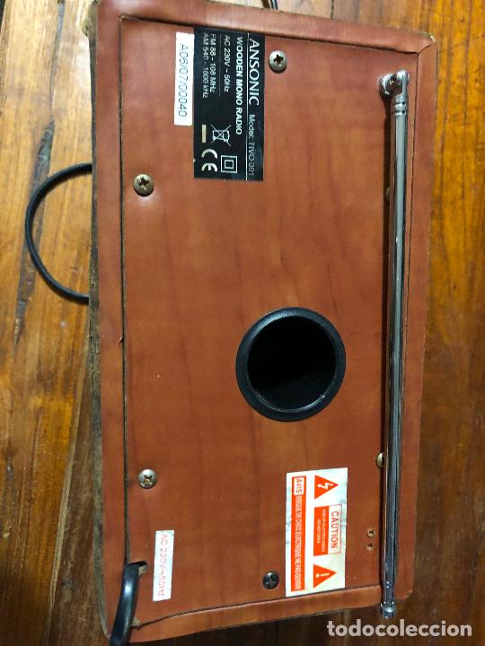 Radios antiguas: ansonic, radio am fm, funciona - Foto 4