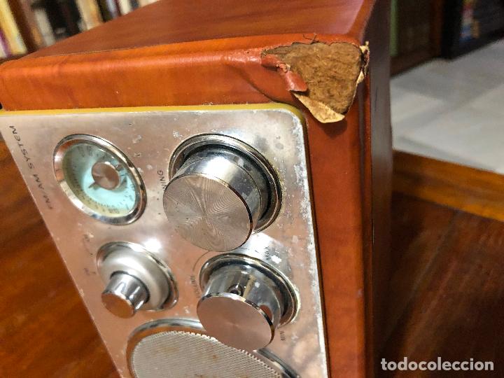 Radios antiguas: ansonic, radio am fm, funciona - Foto 6