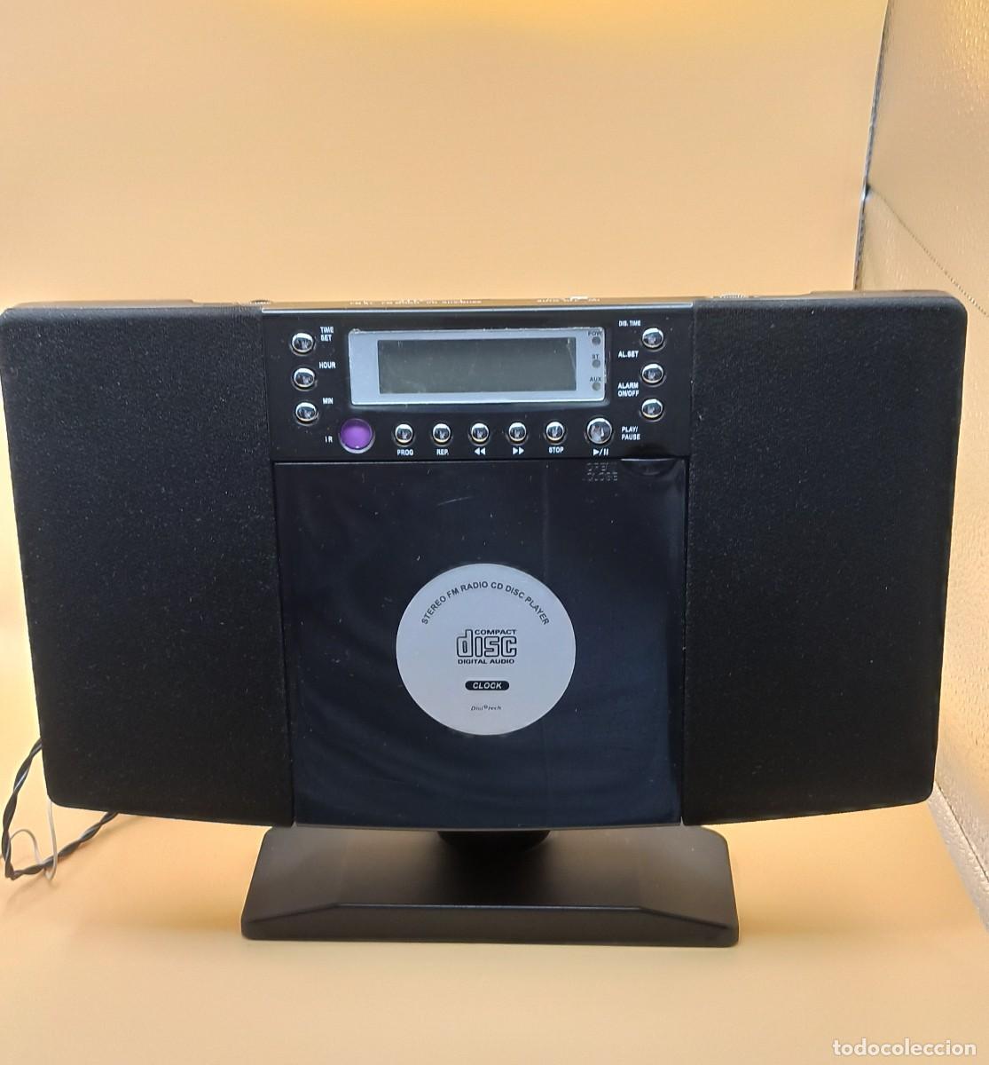 Radios antiguas: RADIO/CD/RELOJ DIGITAL BRUNEAU - Foto 2