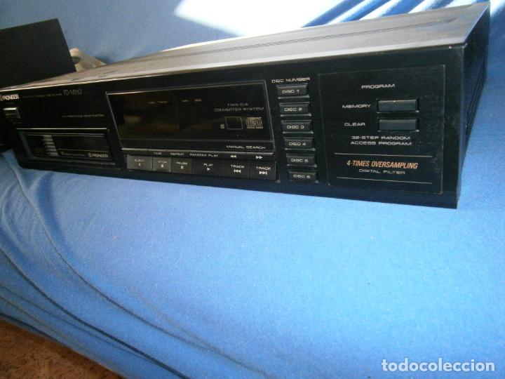 Radios antiguas: ANTIGUO MODULO MUTIPLAY COMPACT DISC PLAYER MODEL PD-M510 6 DISCS MULTIPLAY PIONEER - Foto 2