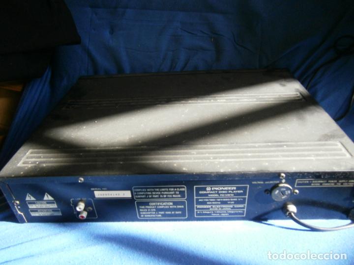 Radios antiguas: ANTIGUO MODULO MUTIPLAY COMPACT DISC PLAYER MODEL PD-M510 6 DISCS MULTIPLAY PIONEER - Foto 6