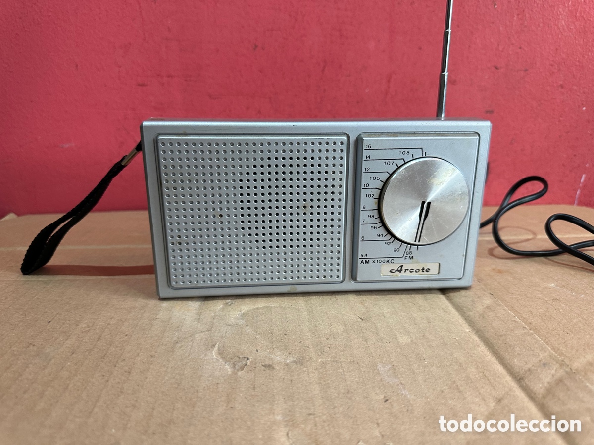 radio a pilas antigua funcionando - Compra venta en todocoleccion