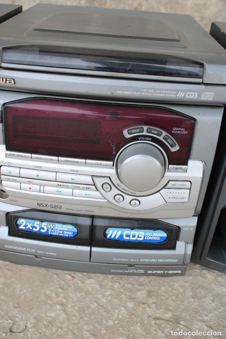Radios antiguas: Aiwa NSX-S212 digital audio System - Foto 2