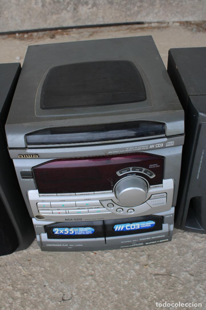 Radios antiguas: Aiwa NSX-S212 digital audio System - Foto 3