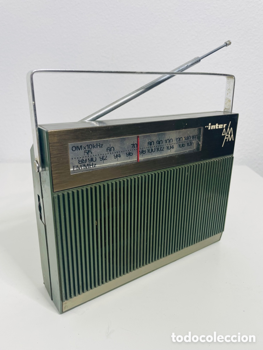 Radios antiguas: Inter AM / FM Radio Vintage - Foto 6
