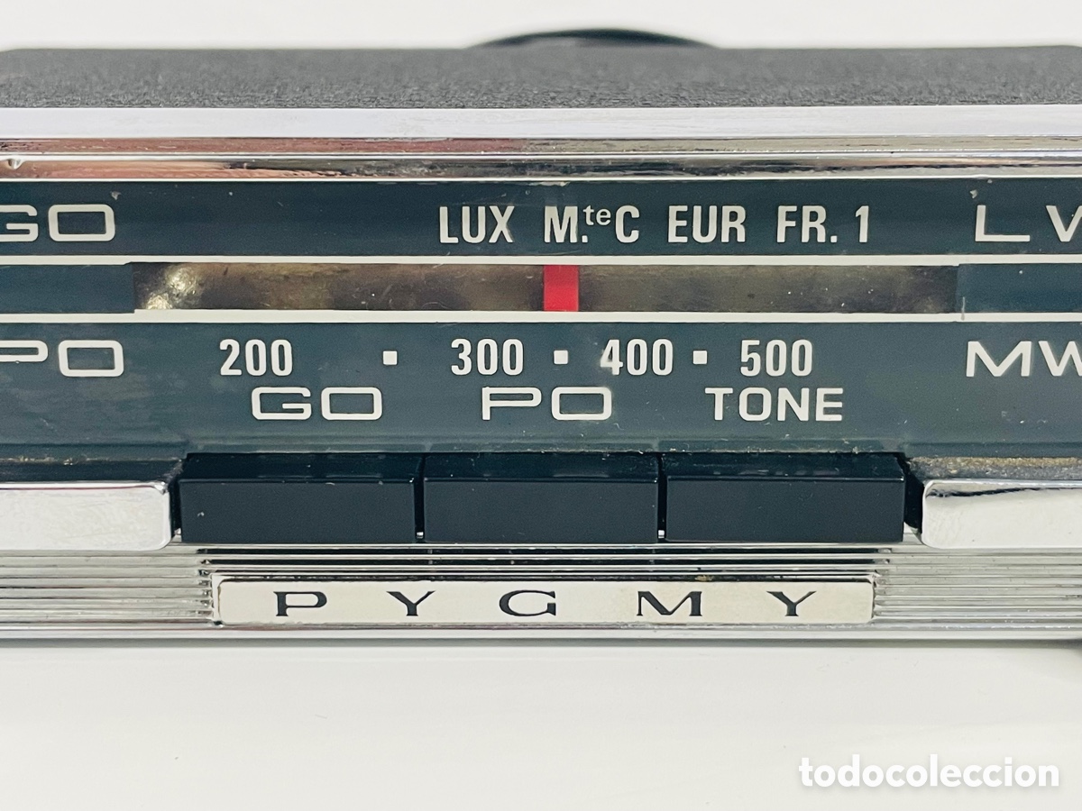 Radios antiguas: PYGMY V31 Autoradio 1970s - Foto 5