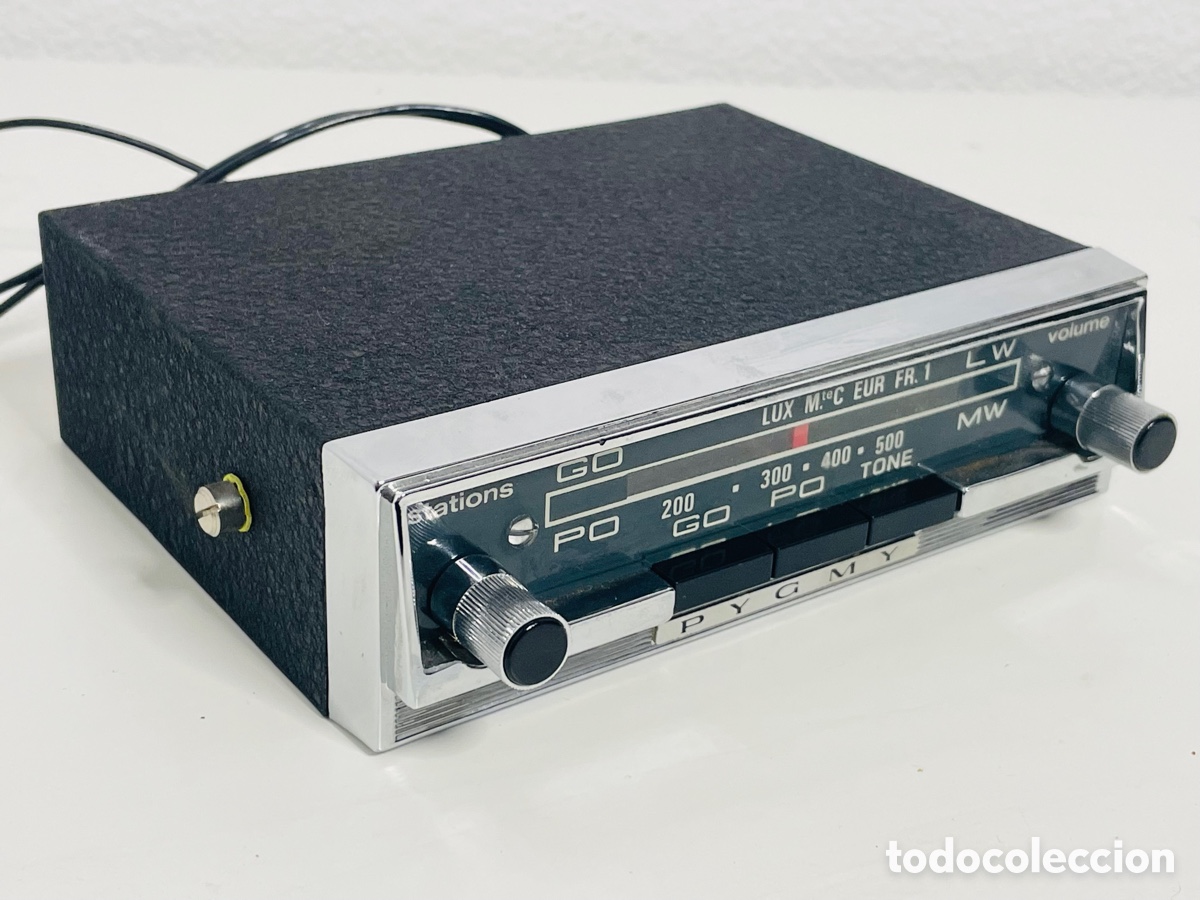 Radios antiguas: PYGMY V31 Autoradio 1970s - Foto 6