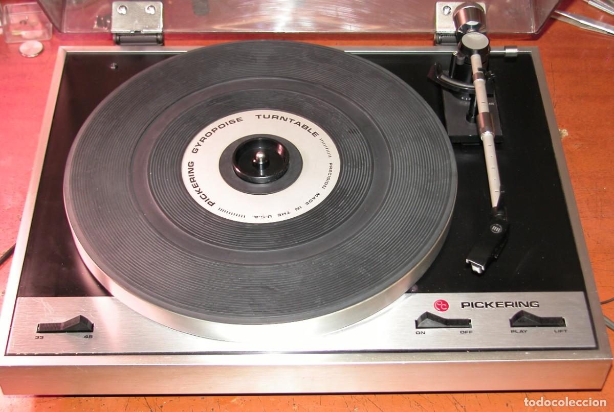 Radios antiguas: PLATO GIRADISCOS MARCA PICKERING. - Foto 1