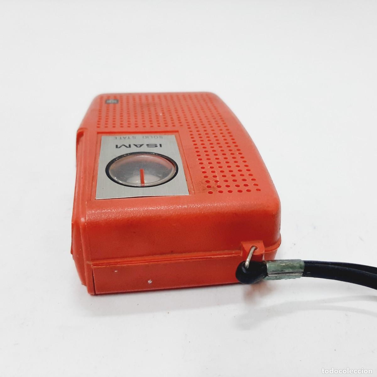 Radios antiguas: Radio transistor de bolsillo de estado s&oacute;lido Isam (15.1) - Foto 3