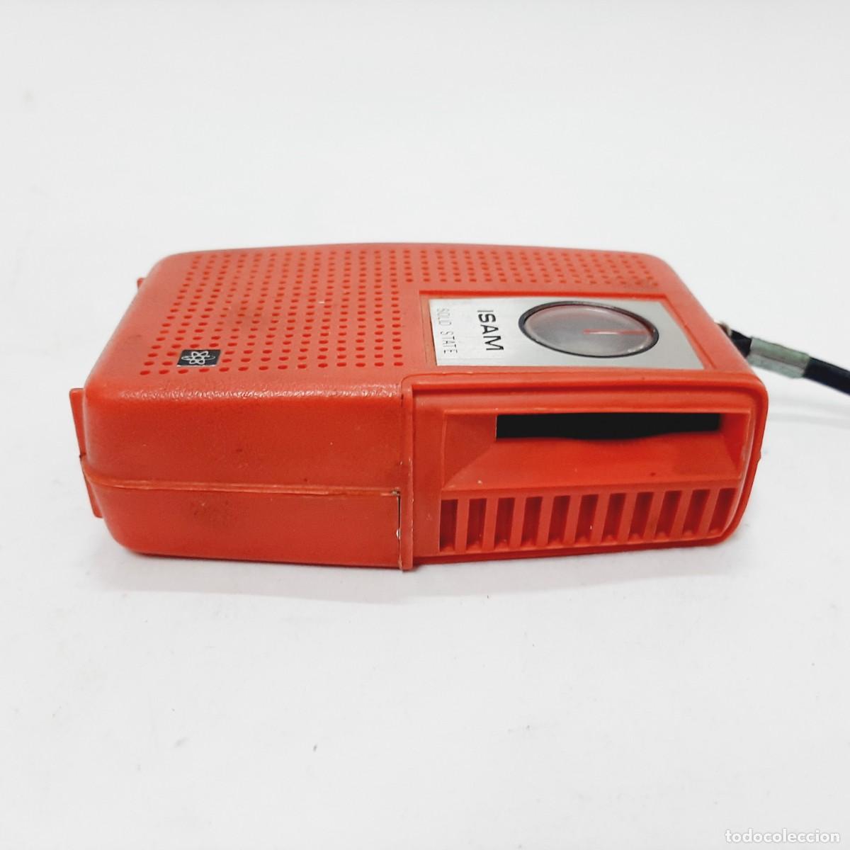 Radios antiguas: Radio transistor de bolsillo de estado s&oacute;lido Isam (15.1) - Foto 4