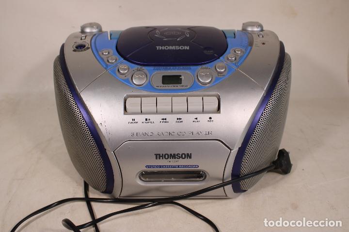 Radios antiguas: radio cassett & cd thonson tm9233 - Foto 5