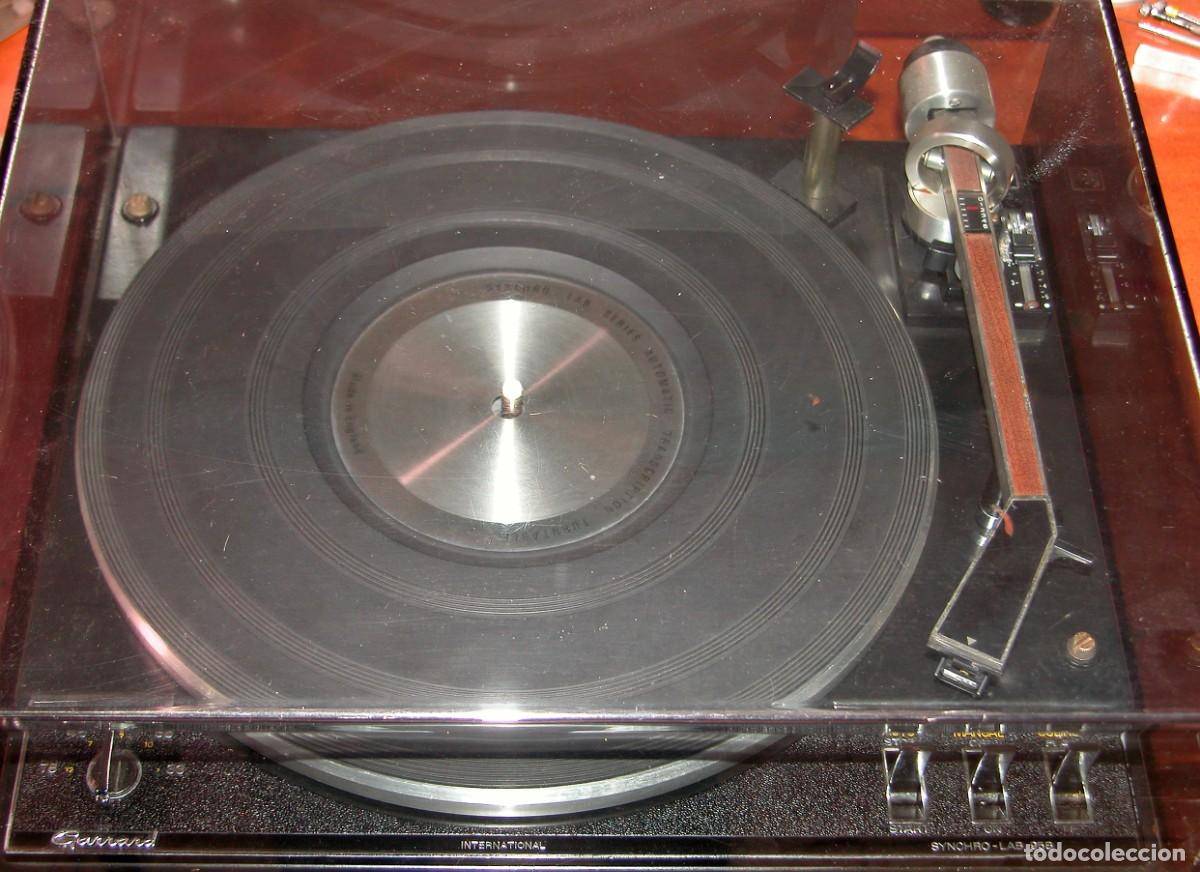 Radios antiguas: PLATO GIRADISCOS MARCA GARRARD. - Foto 3