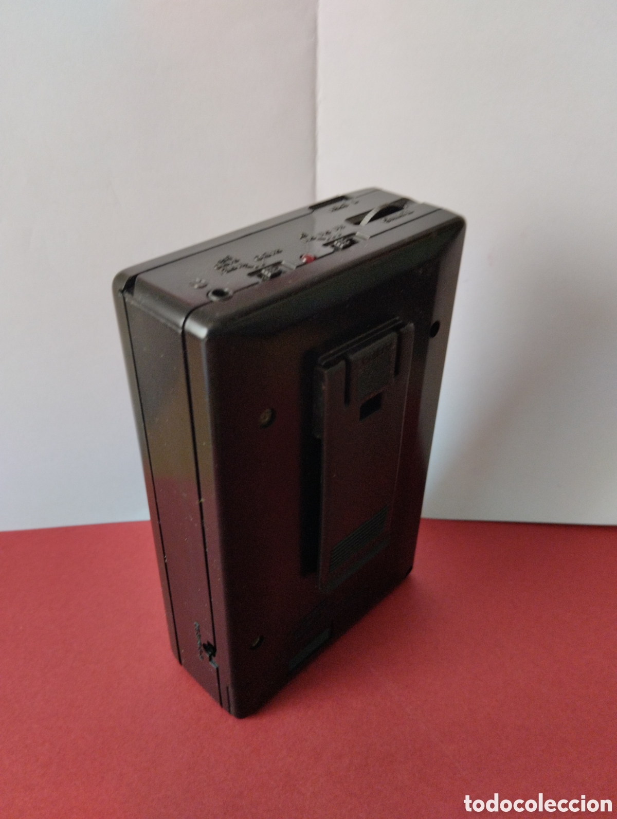 Radios antiguas: RADIO CASSETTE WALMART SHARP AUTO STOP STEREO AM/FM FUNCIONANDO - Foto 5