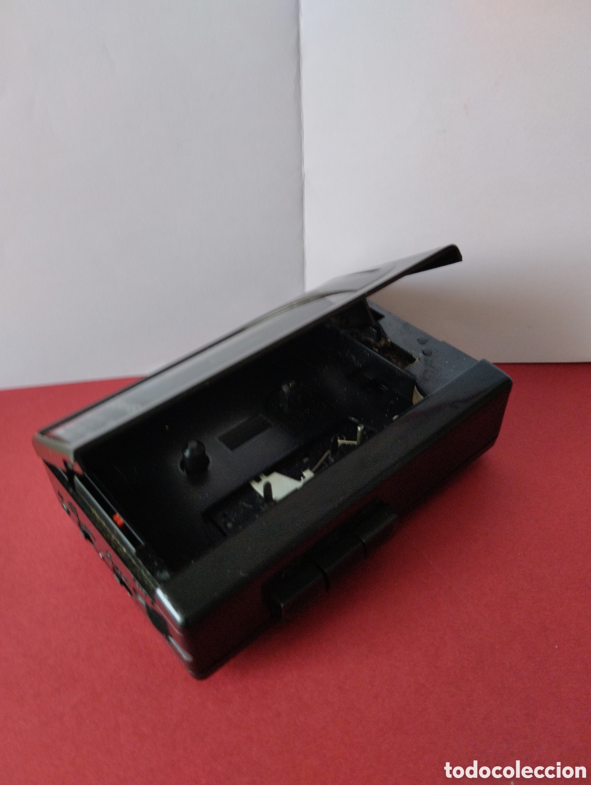 Radios antiguas: RADIO CASSETTE WALMART SHARP AUTO STOP STEREO AM/FM FUNCIONANDO - Foto 6