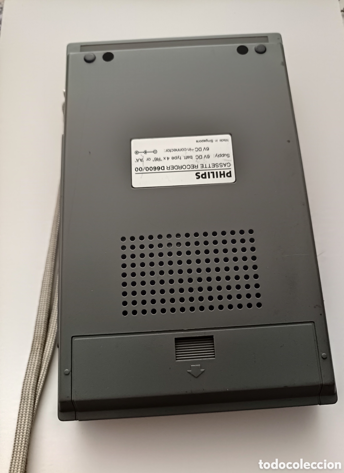 Radios antiguas: Cassette recorder Philips D6600/00 Funcionando, - Foto 3