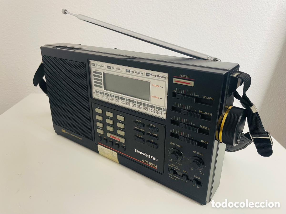 Radios antiguas: Sangean ATS 803A World Band Receiver - Foto 7