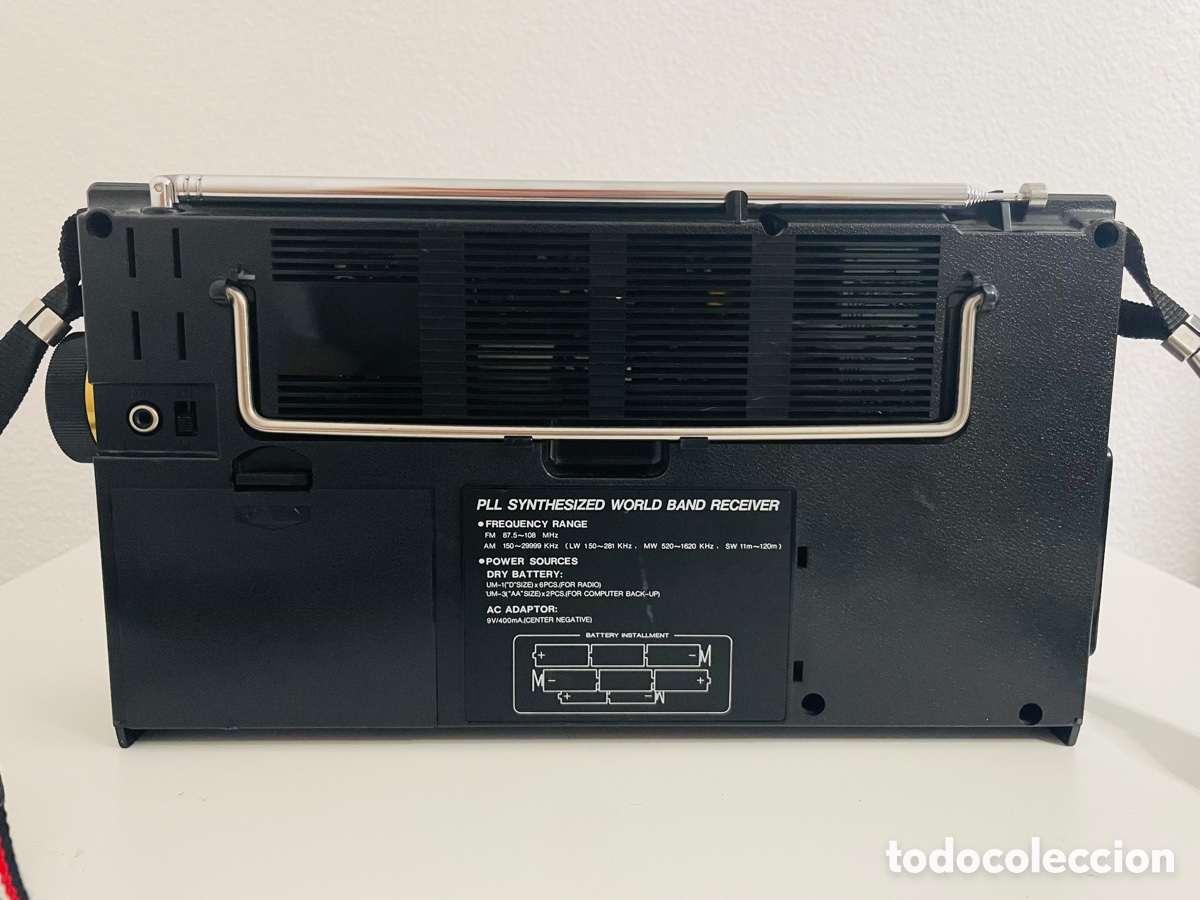 Radios antiguas: Sangean ATS 803A World Band Receiver - Foto 8