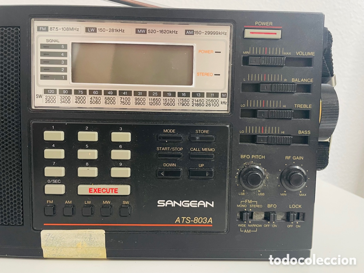 Radios antiguas: Sangean ATS 803A World Band Receiver - Foto 11