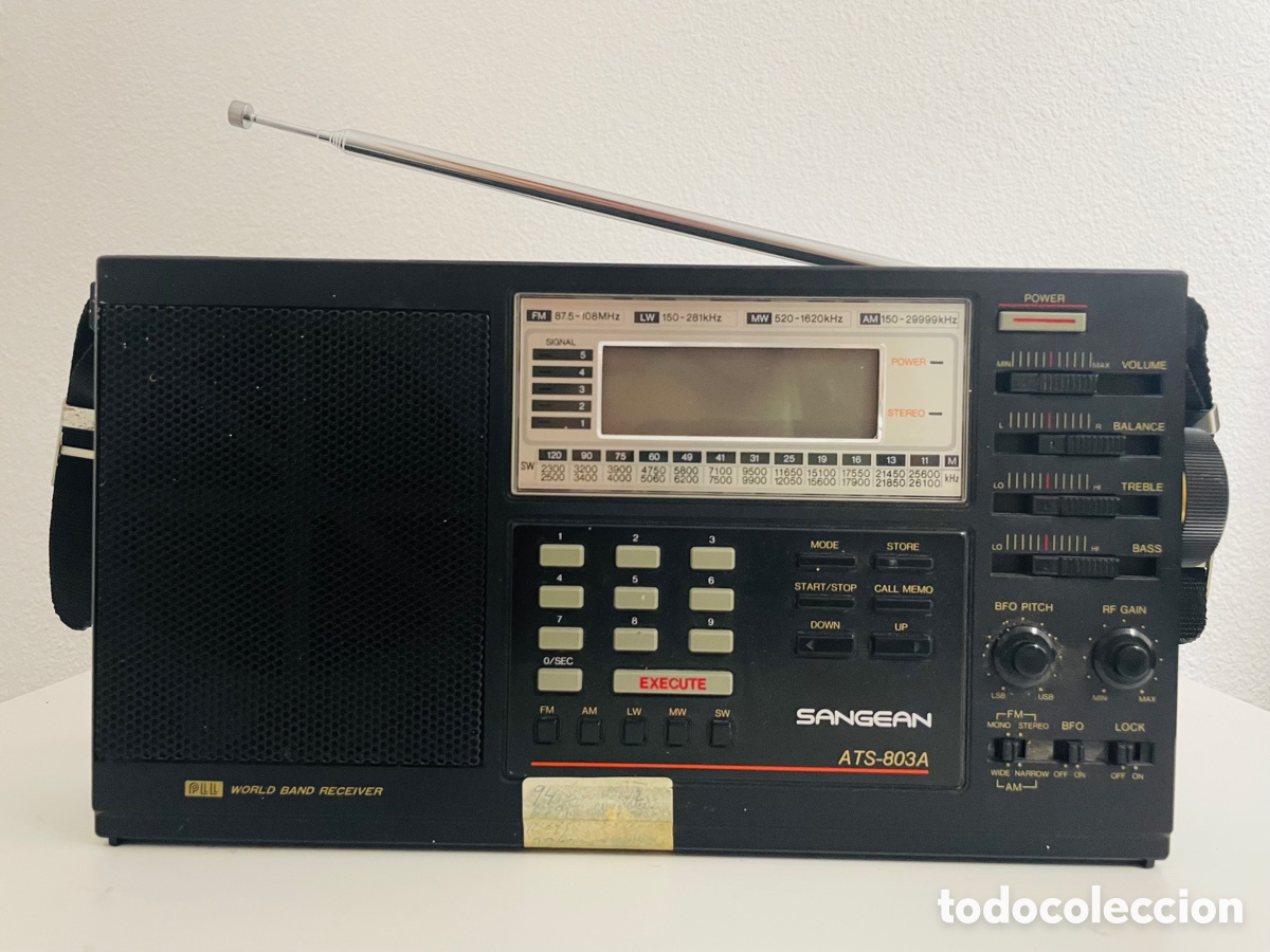 Radios antiguas: Sangean ATS 803A World Band Receiver - Foto 1