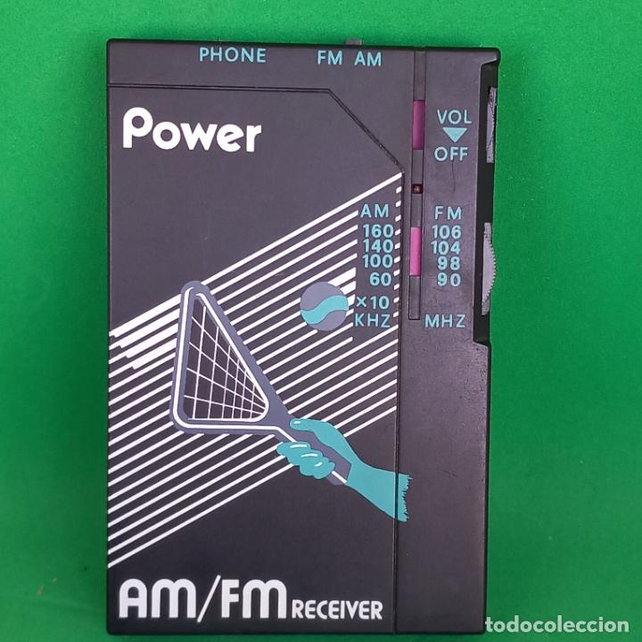Radios antiguas: RADIO TRANSISTOR POWER AM/FM( Funcionando) - Foto 2
