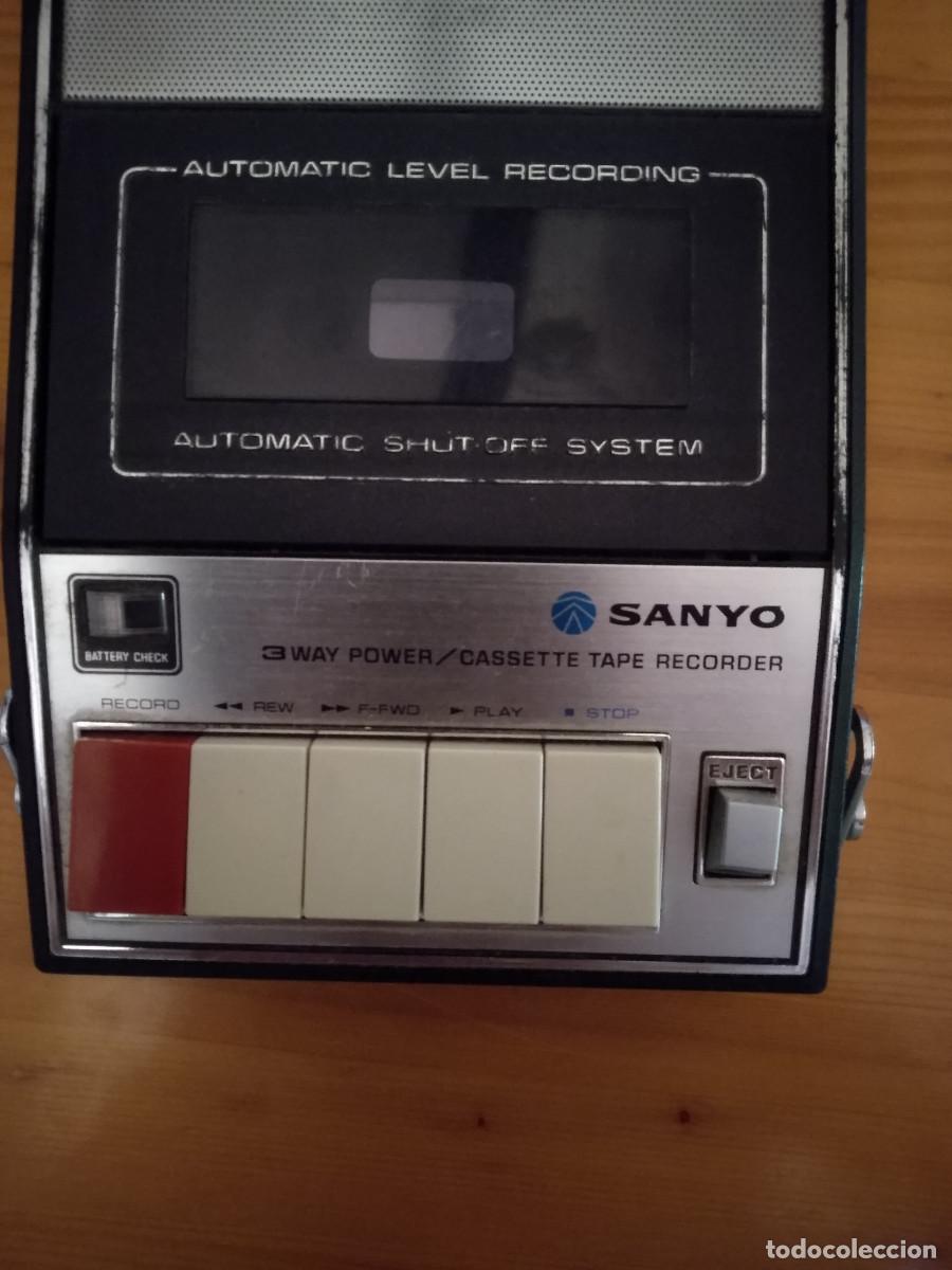 Radios antiguas: CASETTE RECORDER SANYO, Modelo M-787A - Foto 3