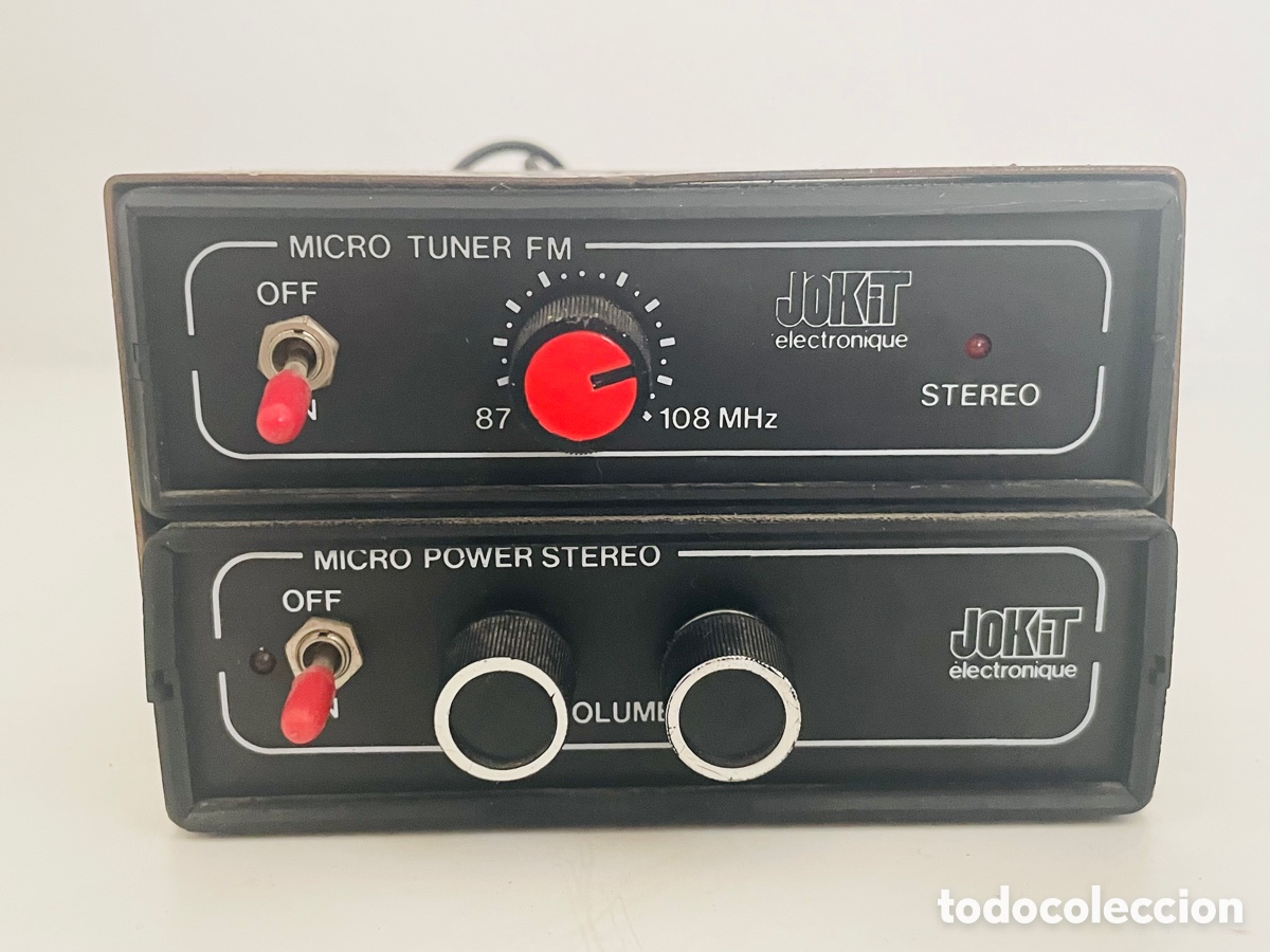 Radios antiguas: Jokit Micro Tuner FM - Foto 2