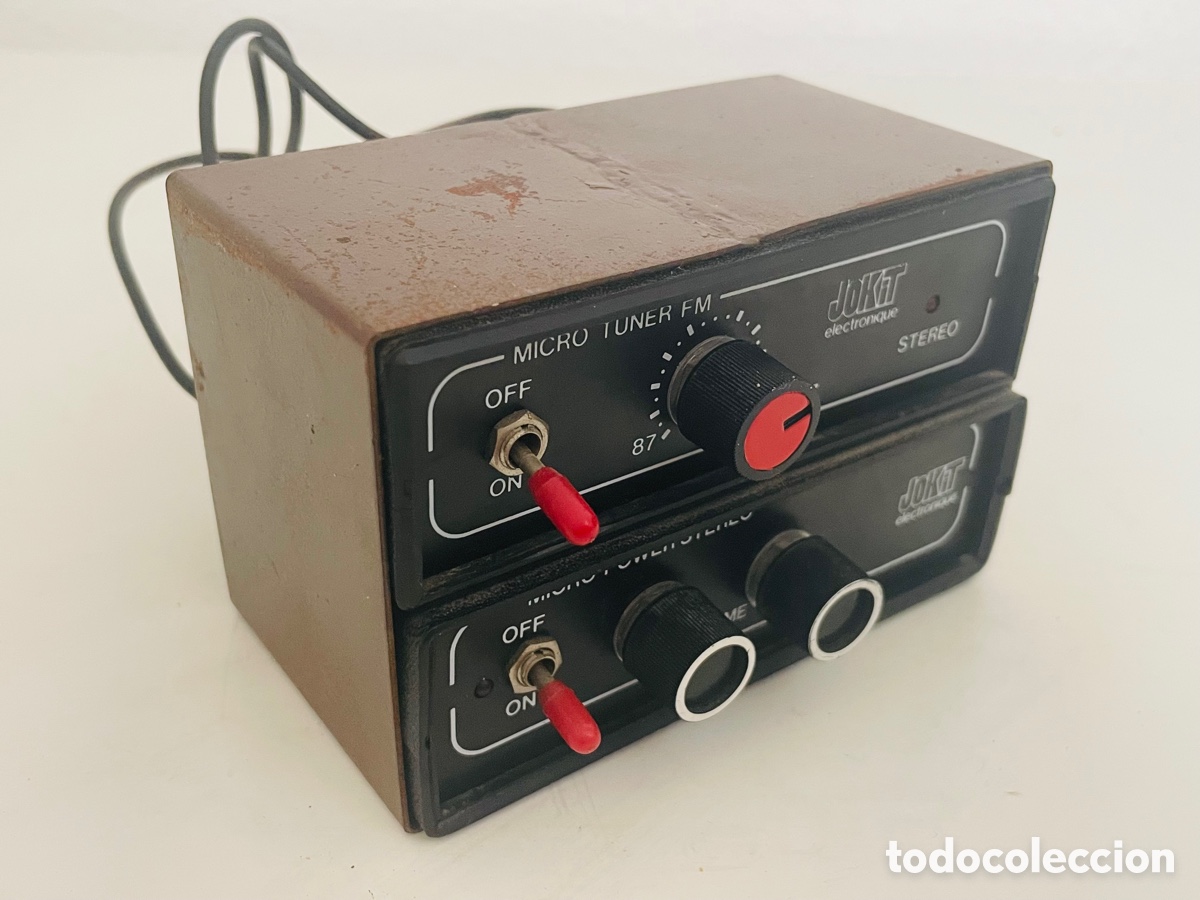Radios antiguas: Jokit Micro Tuner FM - Foto 3