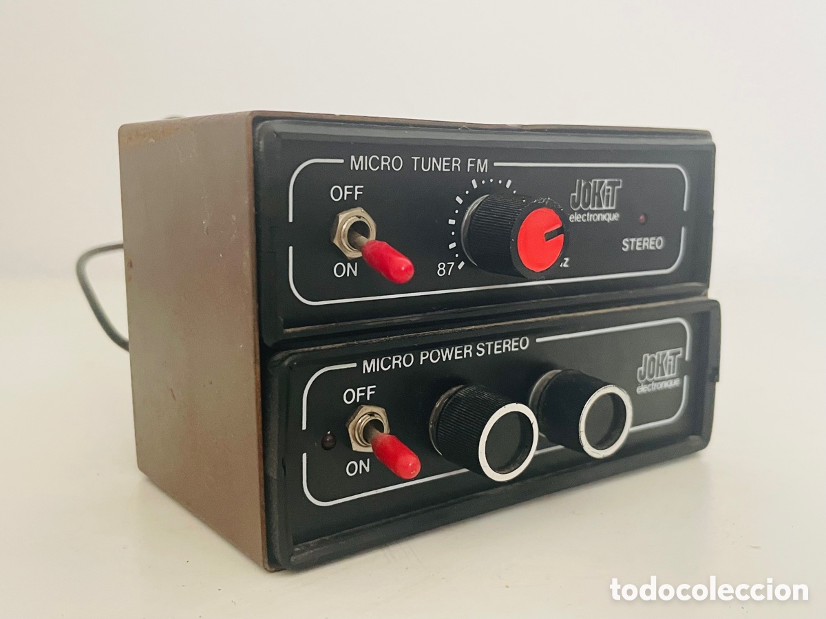 Radios antiguas: Jokit Micro Tuner FM - Foto 4
