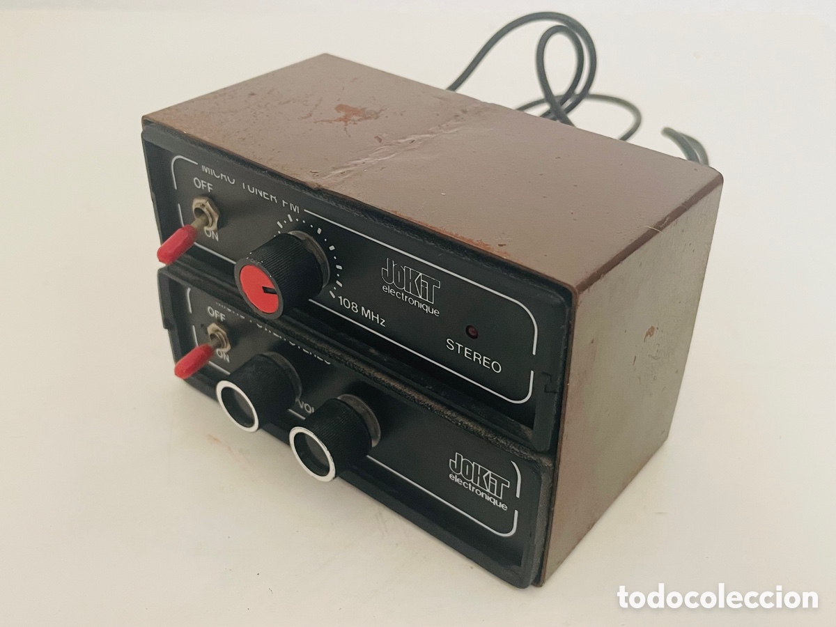 Radios antiguas: Jokit Micro Tuner FM - Foto 5