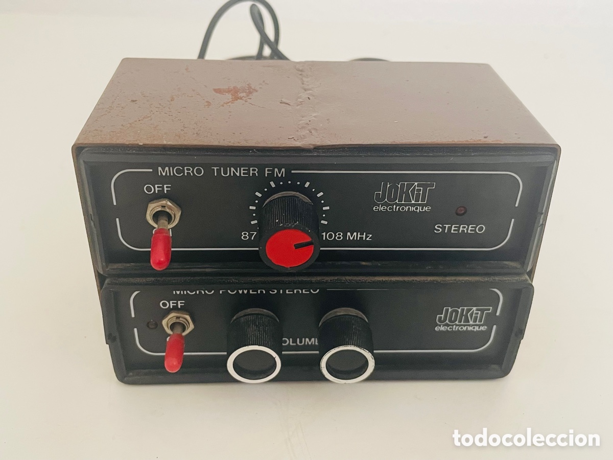 Radios antiguas: Jokit Micro Tuner FM - Foto 1