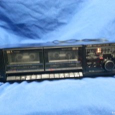 Radios antiguas: DOBLE PLETINA HITACHI D-W220 - REPRODUCE EL SONIDO MUY BAJO